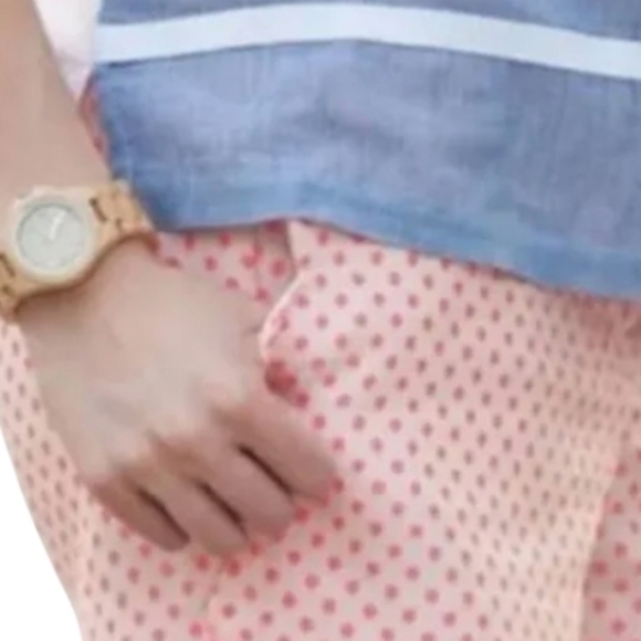 J.Crew Polka Dot Pink Scollaop Women's Shorts - Picture 7 of 7